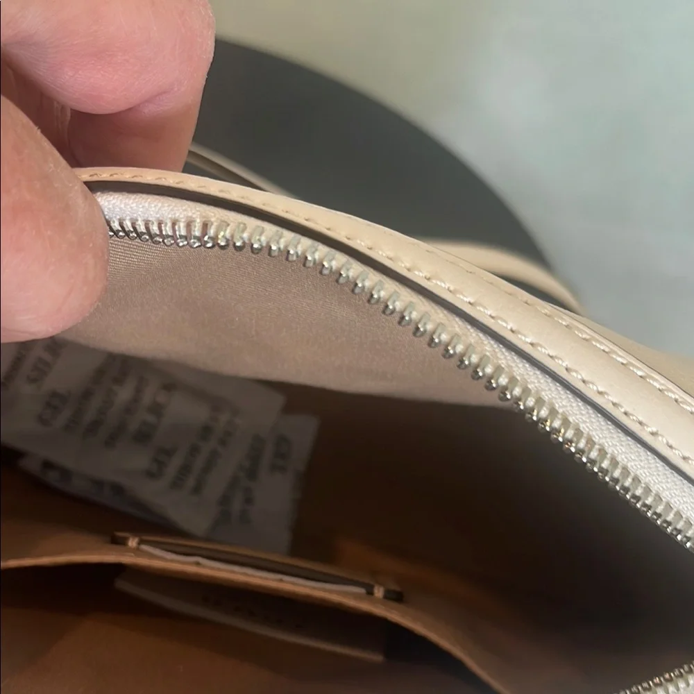 Coach White Crossbody Bag with Multicolor Accents - Picture 7 of 14